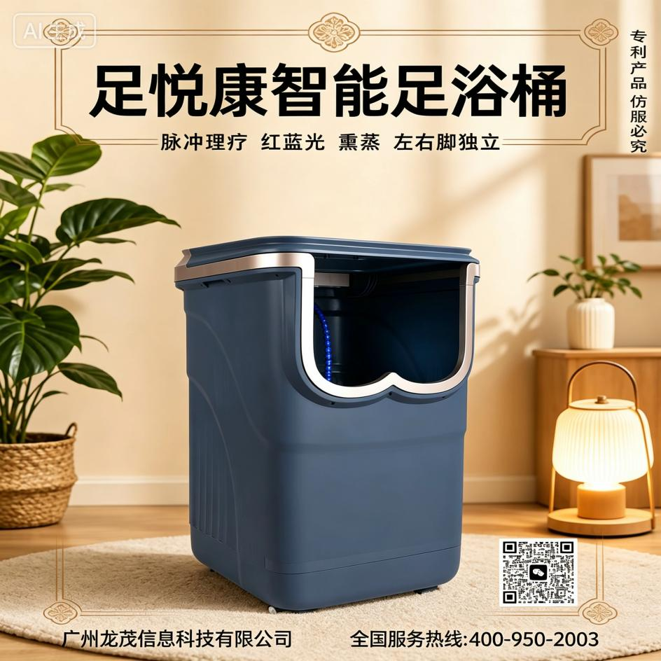 智能理疗黑科技破局，重构居家理疗新生态！广州龙茂亮相10月深圳乐活康养展